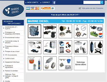 Tablet Screenshot of marine-diesel.fr